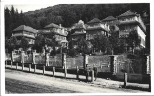 Szováta Gyógyfürdő, Birók villája, carte poștală, Sovata