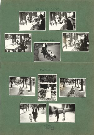 Vâlcele, 1938, lot de 9 fotografii