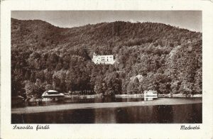 Szováta fürdő, Medvetó, carte poștală, Sovata