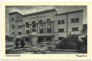 Szatmárnémeti, Megyeháza, carte poștală, Satu Mare