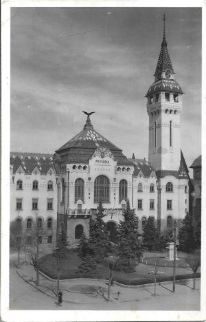 Marosvásárhely, Városháza, carte poștală, Târgu Mureș