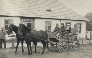 Trăsură cu cai, Basarabia, 1921