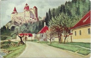 Castelul Bran, carte poștală