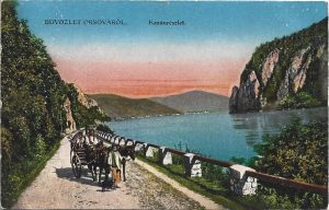 Üdvözlet Orsovárol, Kazánrészlet, carte poștală
