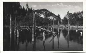 Gyilkos-tó a Csikibükkel, carte poștală, Lacul Roșu