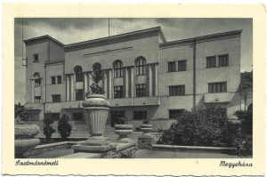 Szatmárnémeti, Megyeháza, carte poștală, Satu Mare