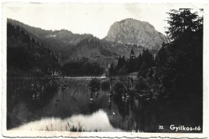 Gyilkos-tó, carte poștală, Lacul Roșu