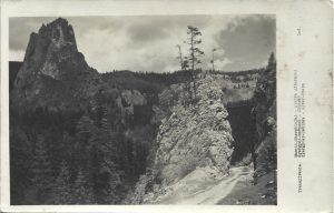 Transylvania, Munții Gherghiului - Piatra Altarului/Gyergyói-havasok, Oltárkő/Gyergyóer-Gebirge, Altar-Stein, carte poștală