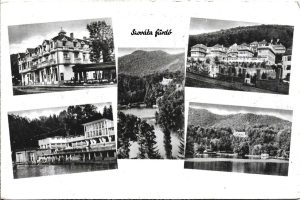 Szováta fürdő, carte poștală, Sovata