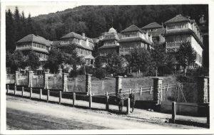 Szováta Gyógyfürdő, Birók villája, carte poștală, Sovata