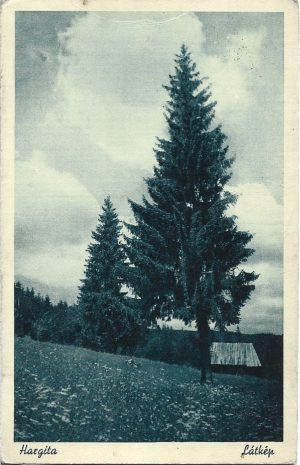 Hargita, Látkép, carte poștală, Harghita