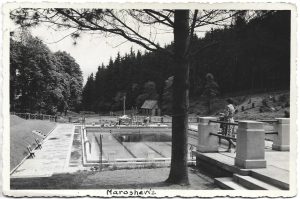 Maroshéviz, carte poștală, Toplița