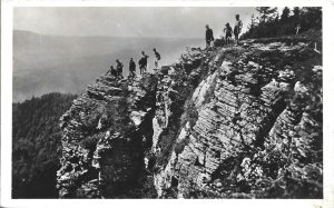 Borszék, Bagolyvár, carte poștală, Borsec