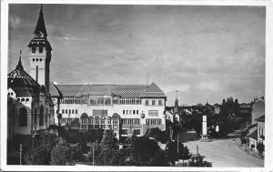 Târgu Mureș, Piața Regele Ferdinand - Ferdinand király-tér, carte poștală
