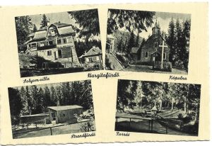 Hargitafürdő, carte poștală, Harghita-Băi