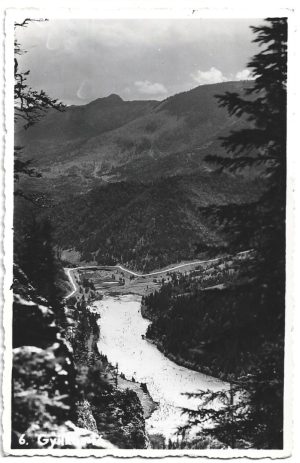 Gyilkos-tó, carte poștală, Lacul Roșu