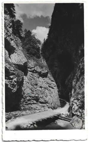 Békás Szoros, carte poștală, Cheile Bicazului