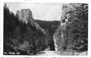 Gyilkos-tó környéke, Oltárkő, carte poștală, Lacul Roșu