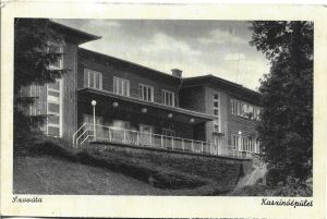 Szováta, Kaszinóépület, carte poștală, Sovata