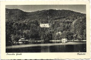 Szováta fürdő, Medvetó, carte poștală, Sovata