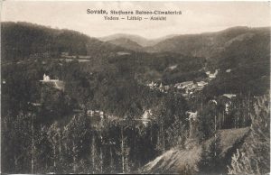 Sovata, Stațiunea Balneo-Climaterică, Vedere - Látkép - Ansicht , carte poștală