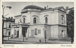 Szatmárnémeti, Városi Szinház, carte poștală, Satu Mare