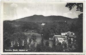 Szováta fürdő, Medve tó, carte poștală, Sovata
