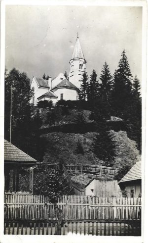 Borszék-fürdő, carte poștală, Borsec