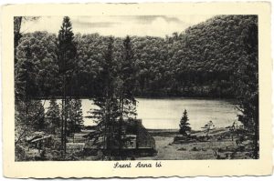 Szent Anna-tó, carte poștală, Lacul Sfânta Ana