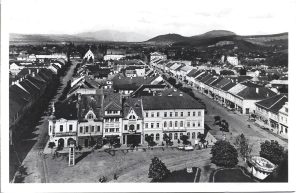 Beszterce, Látkép, carte poștală, Bistrița