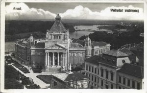 Arad, Palatul cultural, carte poștală