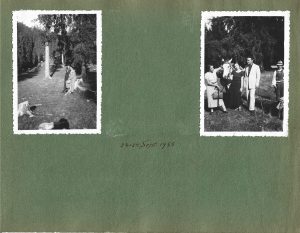 Veturia Goga, Octavian Goga, Aurelia Goga și prietenii lor intimi, 1935-1936, lot de 44 fotografii