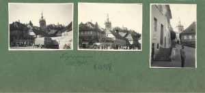 Sighișoara, 1938, lot de 3 fotografii
