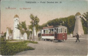 Temesvár, Uj Béga-hid/Timișoara - Podul Decebal circ III, carte poștală