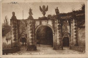 Alba Iulia, Cetate, Poarta I-a, carte poștală