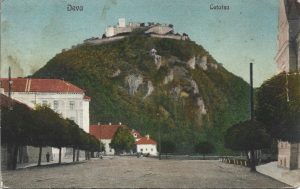 Deva, Cetatea, carte poștală