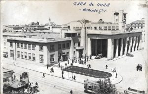 București, Gara de Nord, carte poștală