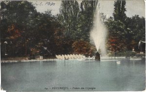 București, Vedere din Cișmigiu, carte poștală circulată Craiova