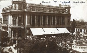 București, Cercul Militar, carte poștală