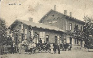 Gara, Tg Jiu, carte poștală
