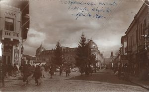 Câmpulung Muscel, Piața Regală, carte poștală