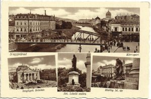 Nagyvárad, carte poștală, Oradea