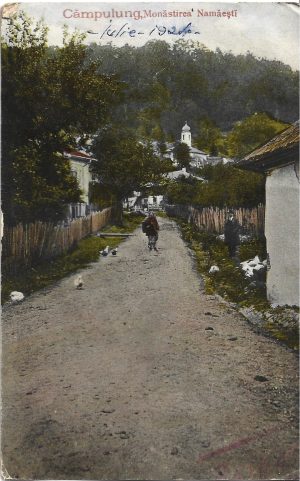 Câmpulung, Mănăstirea Namăești, carte poștală