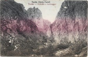 Turda Cheia-Turzii, Torda - Hasadék a barlanggal, carte poștală