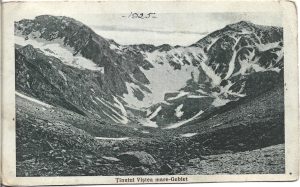 Ținutul Viștea mare - Gebiet, carte poștală