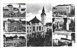 Marosvásárhelyi részletek, carte poștală, Târgu Mureș