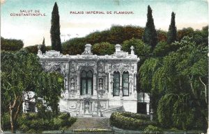Salut de Constantinople, Palais Impérial de Flamour, carte poștală