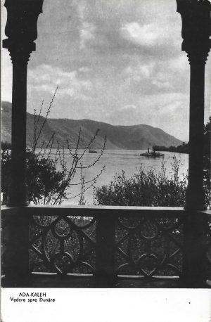 Ada-Kaleh, Vedere spre Dunăre, carte poștală