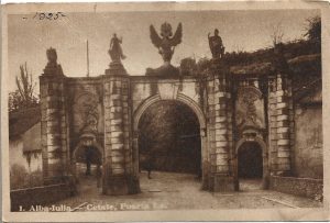 Alba Iulia, Cetate, Poarta I-a, carte poștală