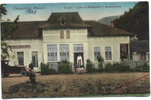 Câmpulung Muscel, Rucăr - Casa și Magazinul I Bușuiocescu, carte poștală